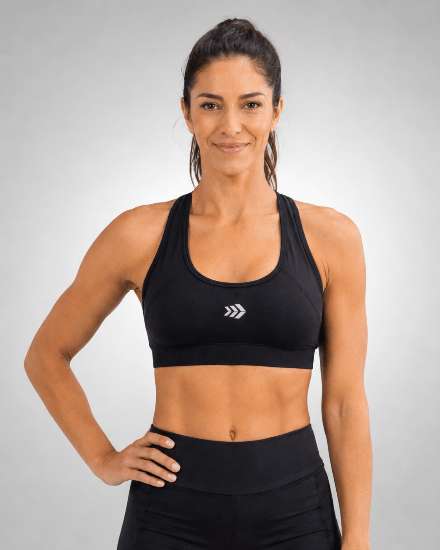 Top com Bojo Summer Senselight - Preto