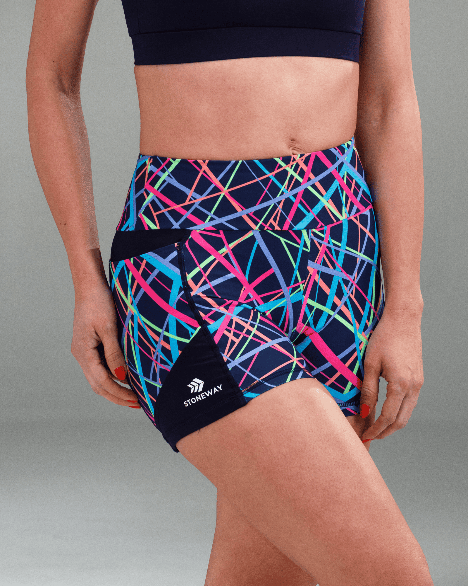 Short Com Bolsos RP Aquaflex- Estampa Nova Iorque