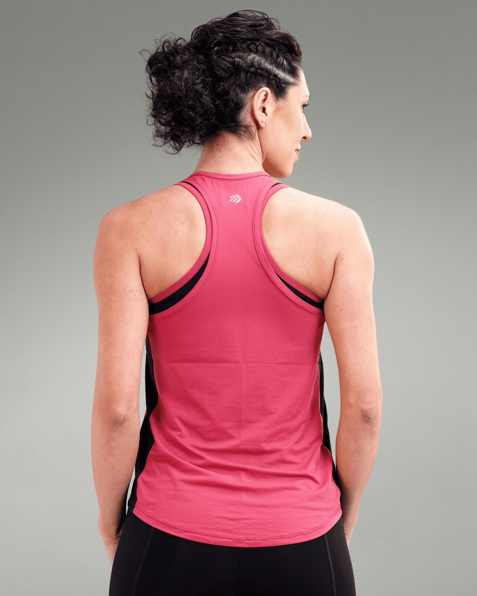 Regata X-Dry FREE DUO - Rosa Cassis com Preto