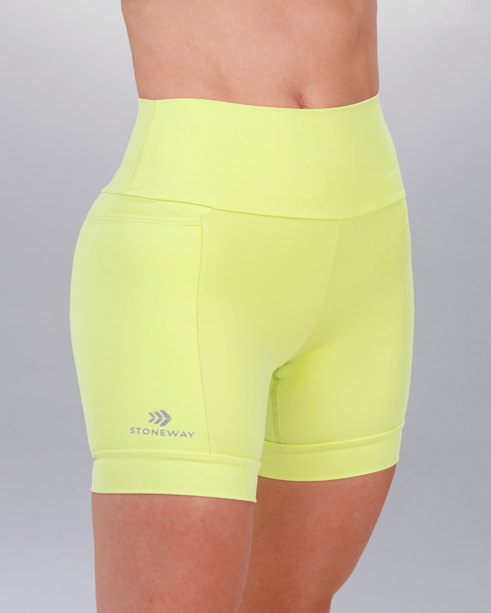 Bermuda Com Bolsos Energy Up RITMO - Amarelo Candy