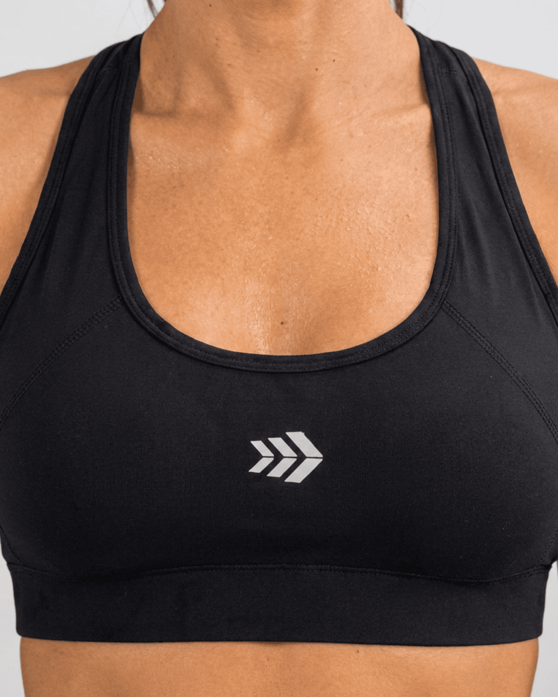 Top com Bojo Summer Senselight - Preto
