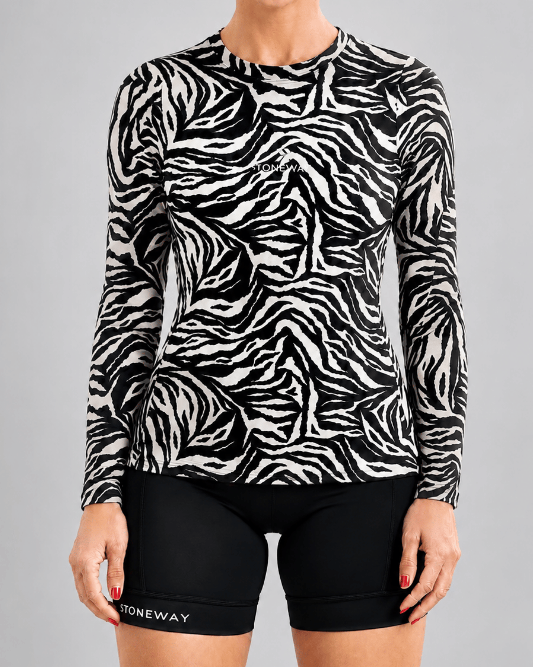 Blusa Manga Longa FITNESS - Estampa Arusha