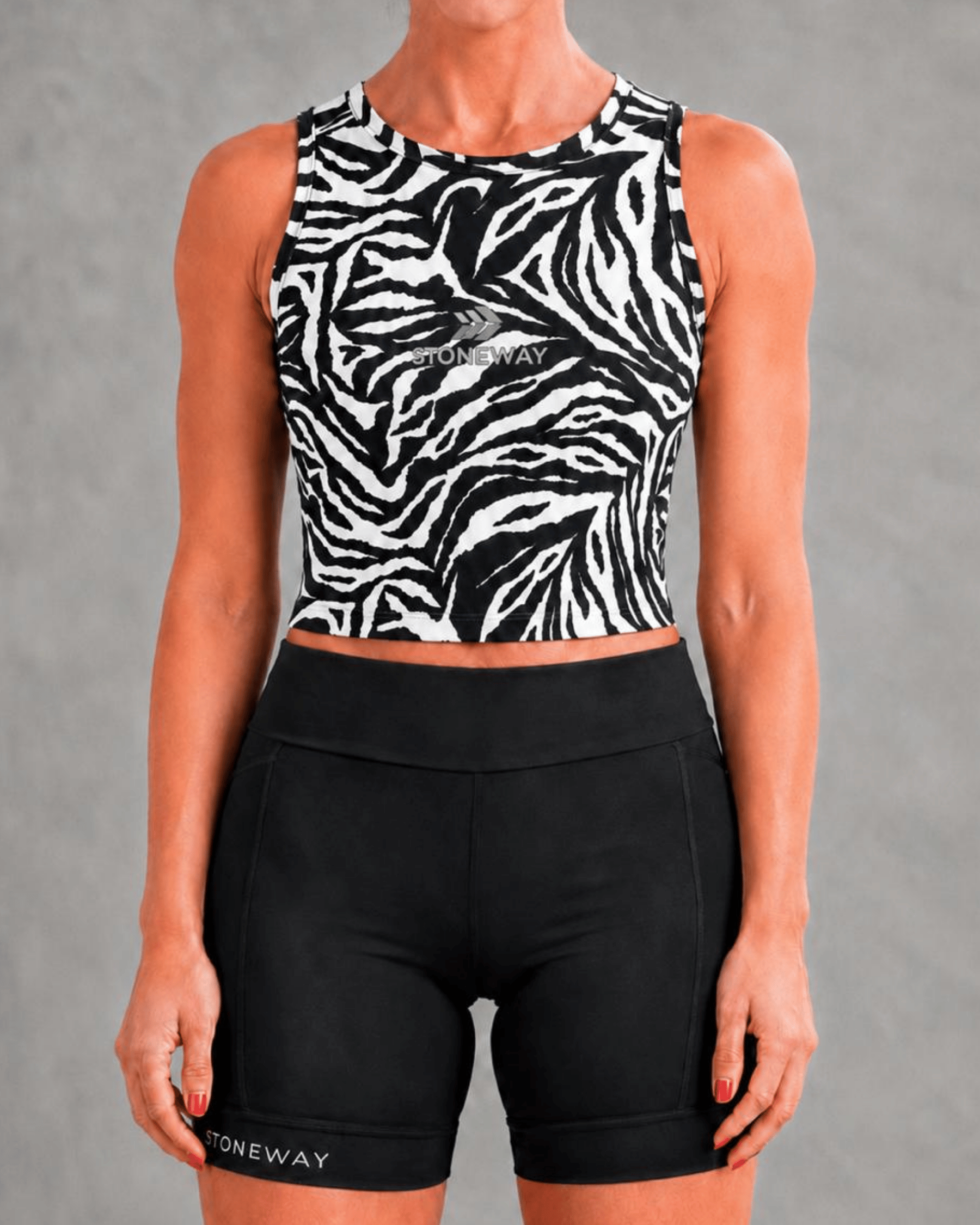 Regata Cropped Fitness – Estampa Arusha