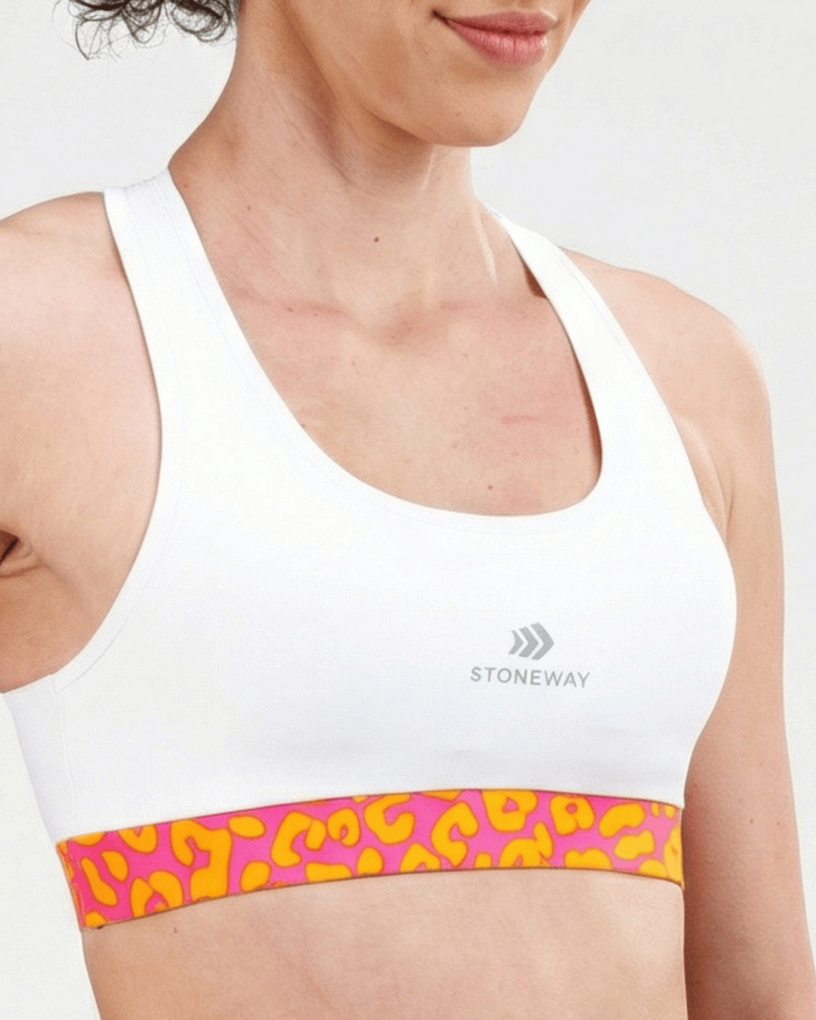 Top Com Bojo Senselight EASY - Branco + Jaguar Solar (Rosa e Laranja)