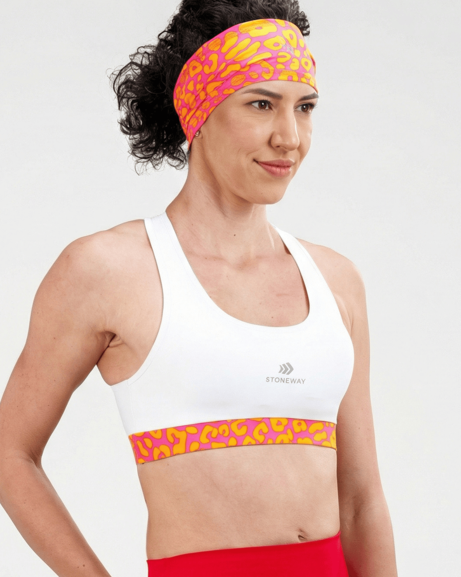 Top Com Bojo Senselight EASY - Branco + Jaguar Solar (Rosa e Laranja)